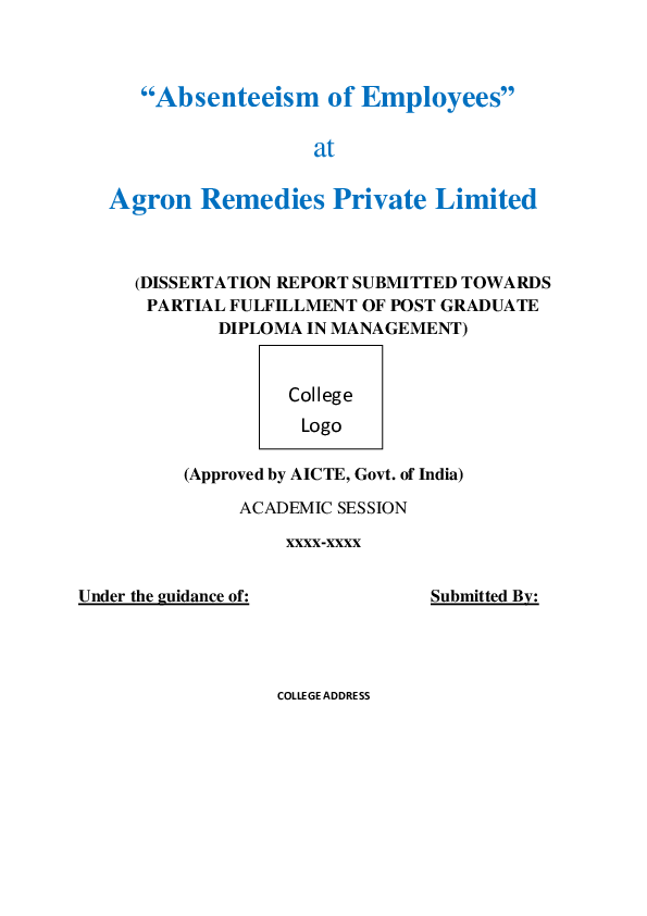 Causes of employee absenteeism image