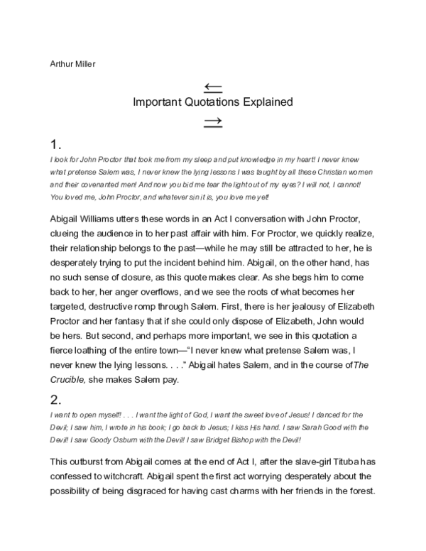 (DOC) Arthur Miller