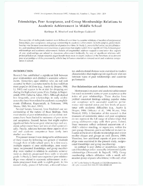 Peer acceptance essay image