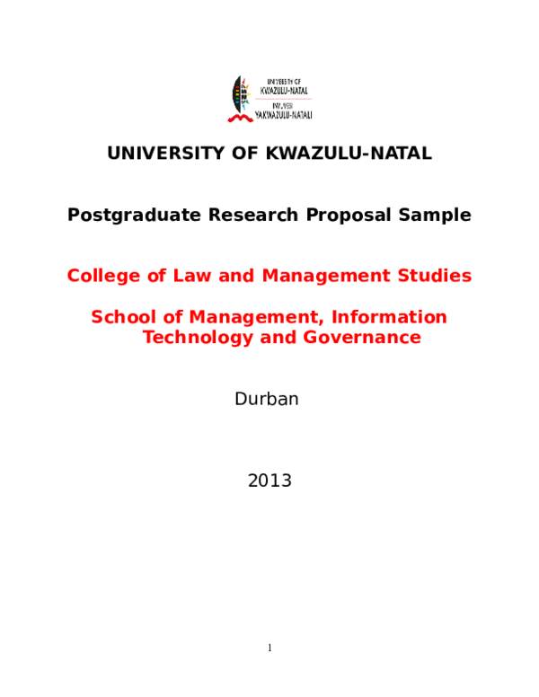 University of kwazulu natal phd picture