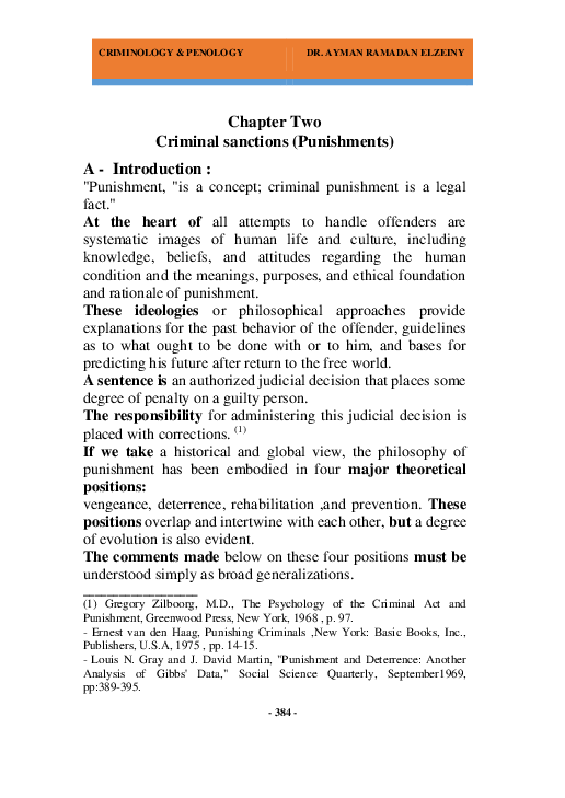 Types of sanctions criminal justice image