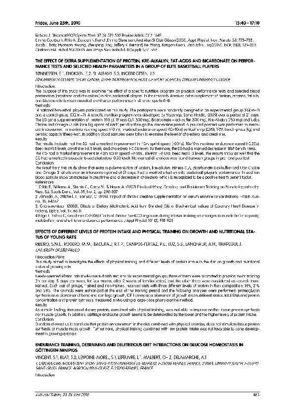 (PDF) Effects of different leves of protein intake and physical ...