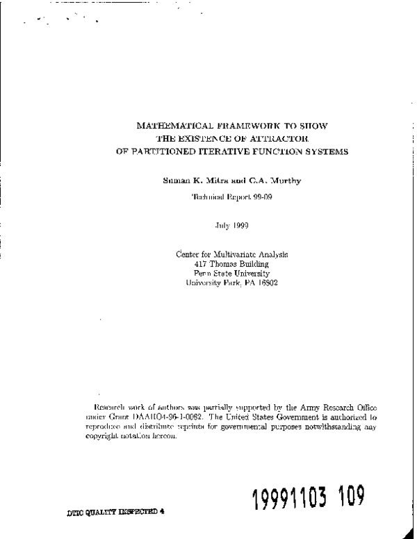  pdf mathematical framework to show the existence of attractor of