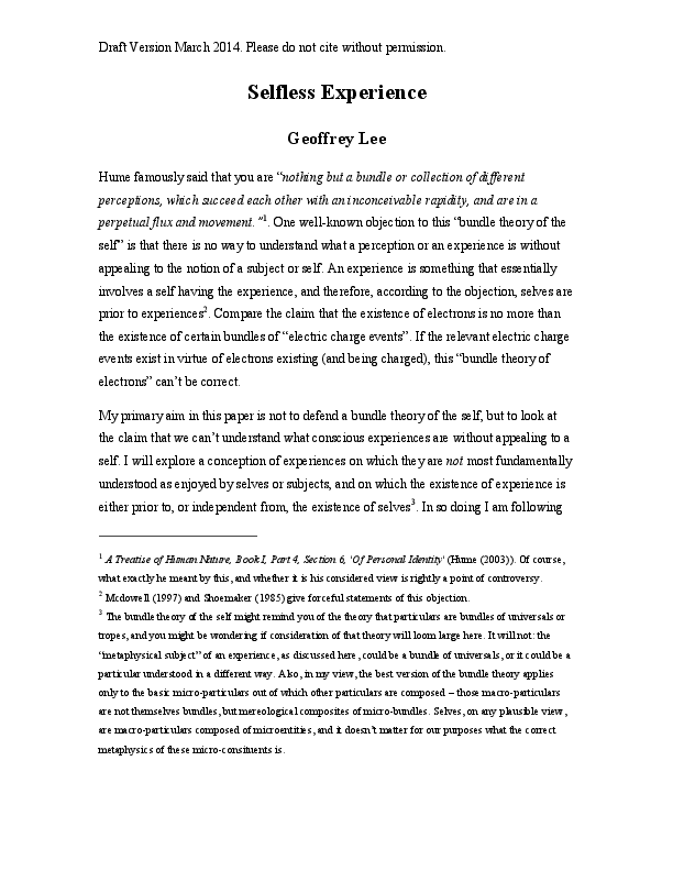 Is it good to be selfless picture