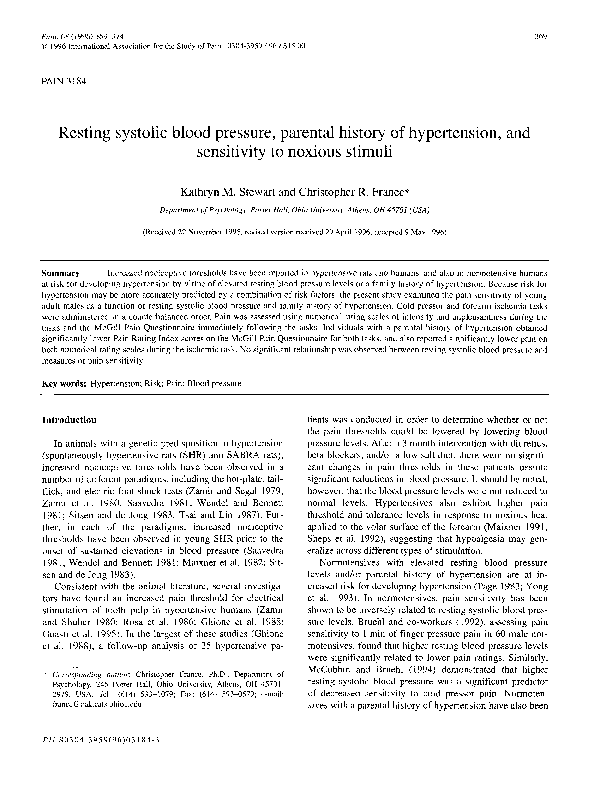 Parental pressure examples picture