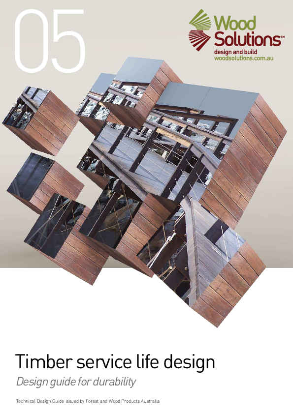 (PDF) Timber service life design - Design guide for durability, Revised ...