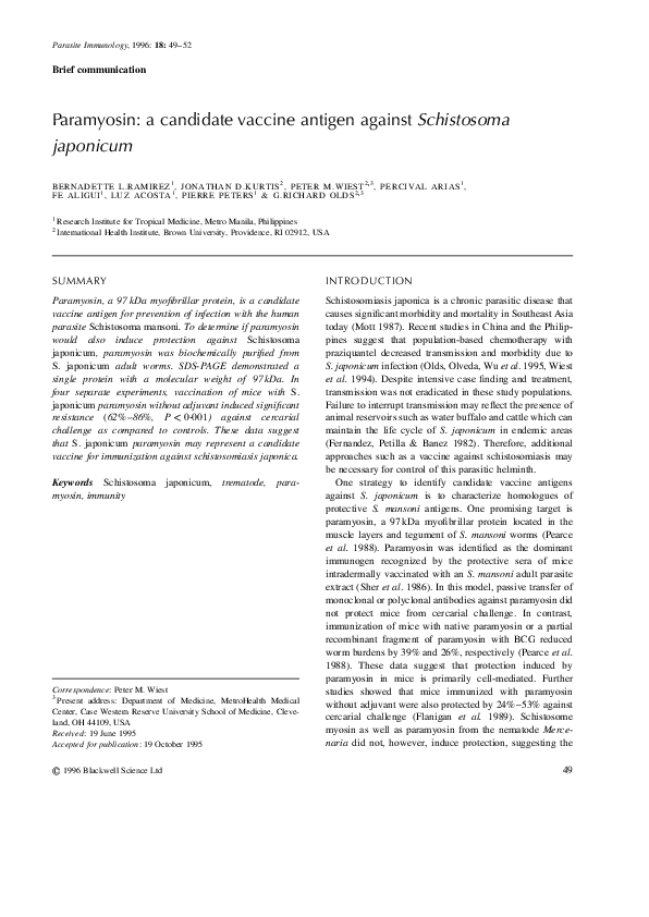 Schistosoma japonicum case study 08 image