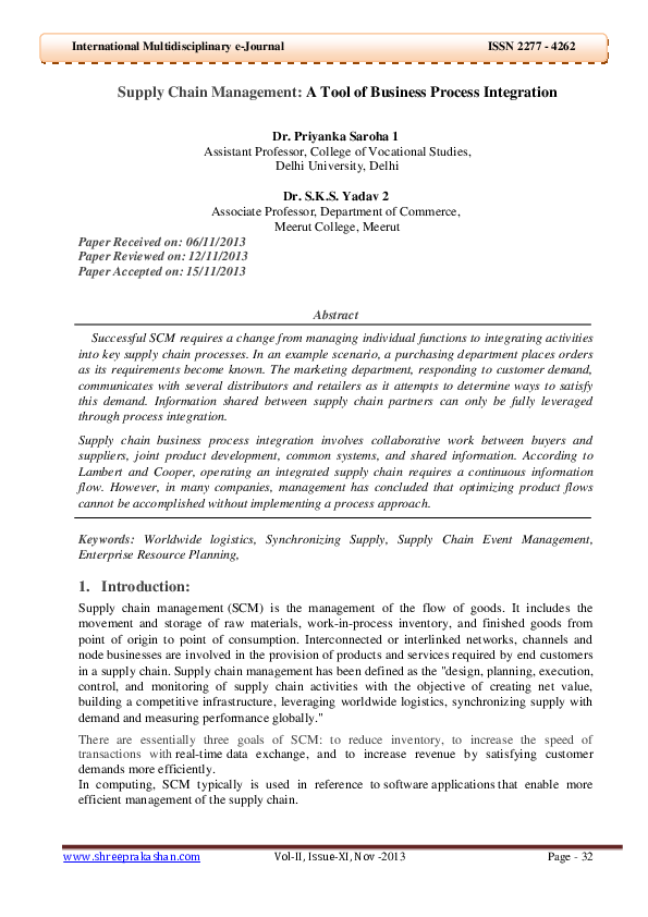 (PDF) CUSTOMER RELATIONSHIP MANAGEMENT IS THE NEED OF TODAY