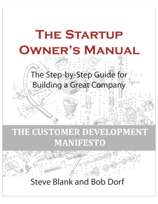 (PDF) THE CUSTOMER DEVELOPMENT MANIFESTO