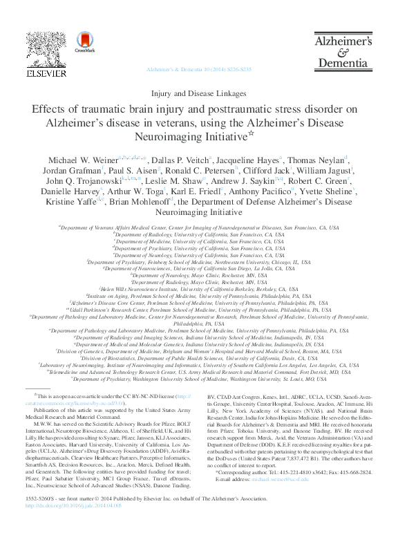 (PDF) Effects of traumatic brain injury and posttraumatic stress ...