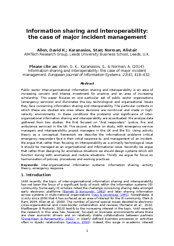 Interoperability in networking picture