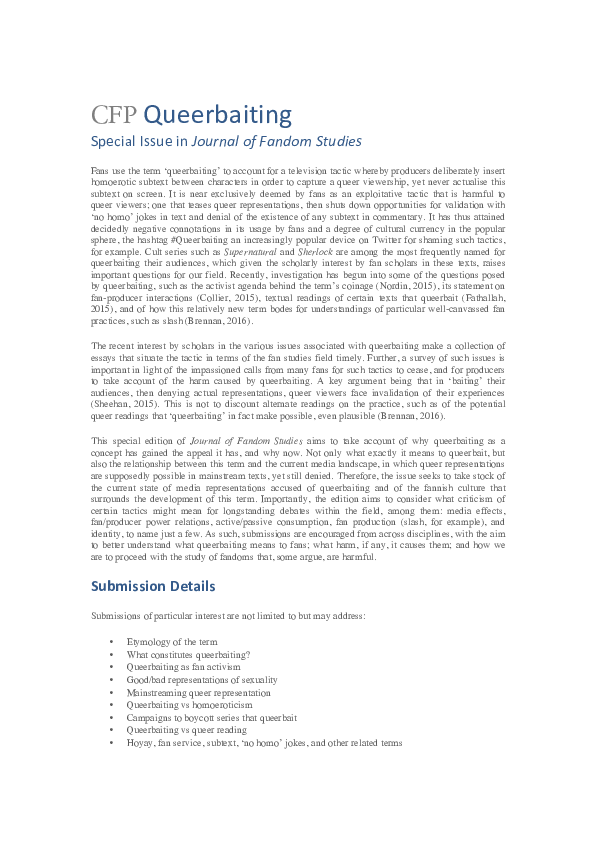 From queer reading to queerbaiting image