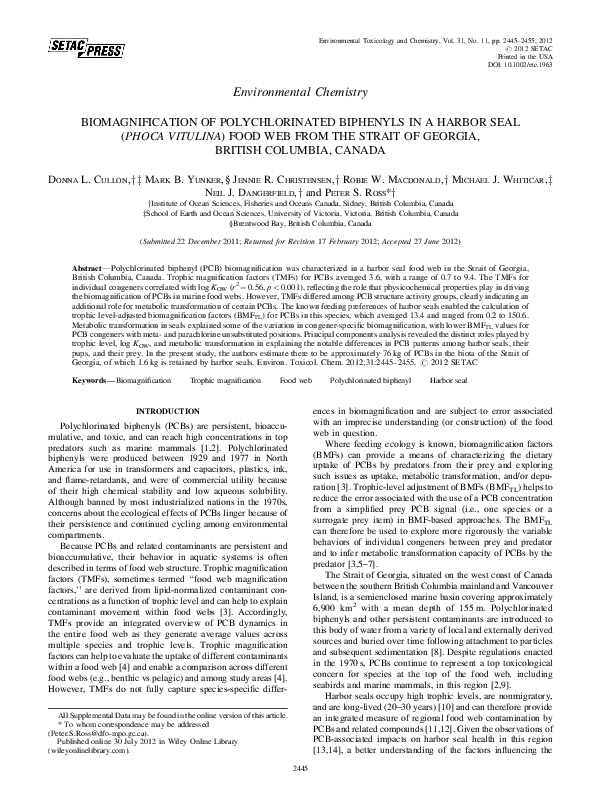 Bioaccumulation and biomagnification answer key image