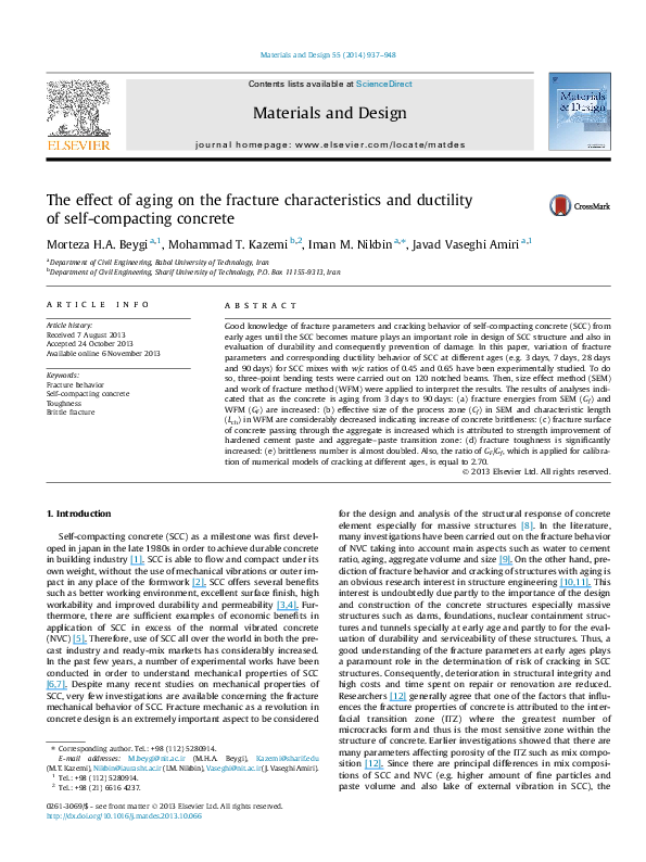 (PDF) The effect of aging on the fracture characteristics and ductility ...