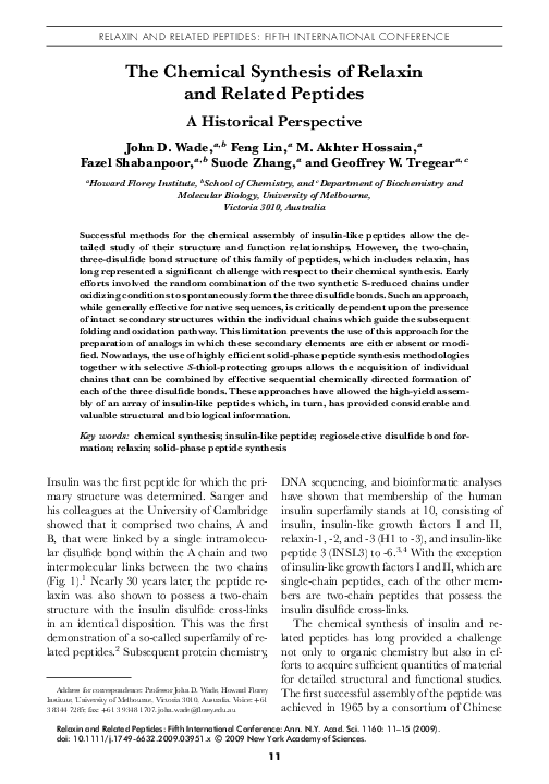 Relaxin thesis picture