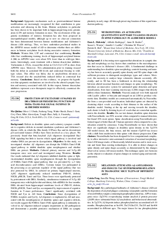 (PDF) NeuronStudio: An automated quantitative software to assess ...