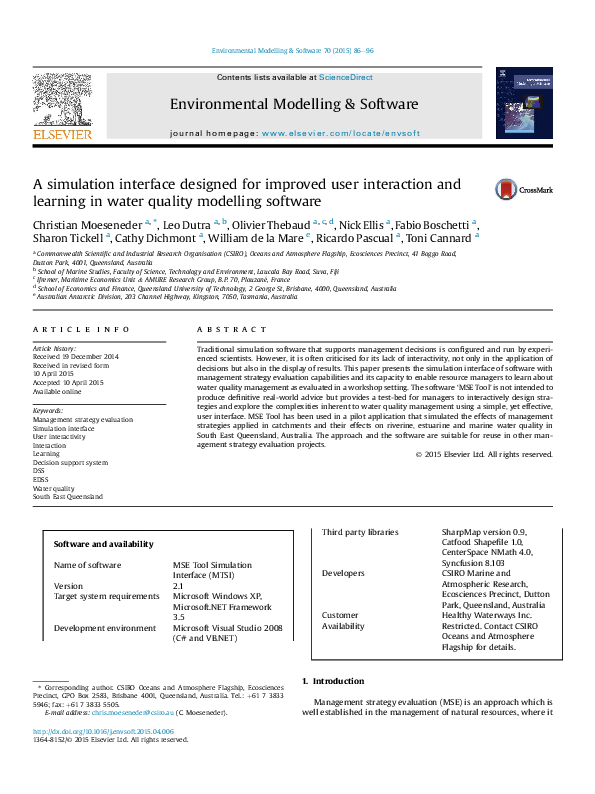 (PDF) A simulation interface designed for improved user interaction and ...