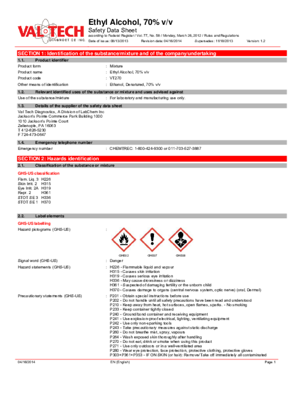 Material Safety Data Sheet (MSDS) Butane Please Ensure That, 46 OFF