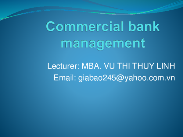 Pdf Introduction To Mercial Bank Management Long Trn Academia Edu
