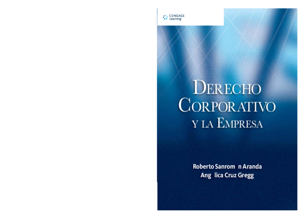 (PDF) DERECHO CORPORATIVO Y LA EMPRESA
