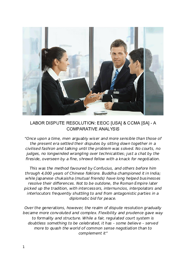 Recent labor dispute image