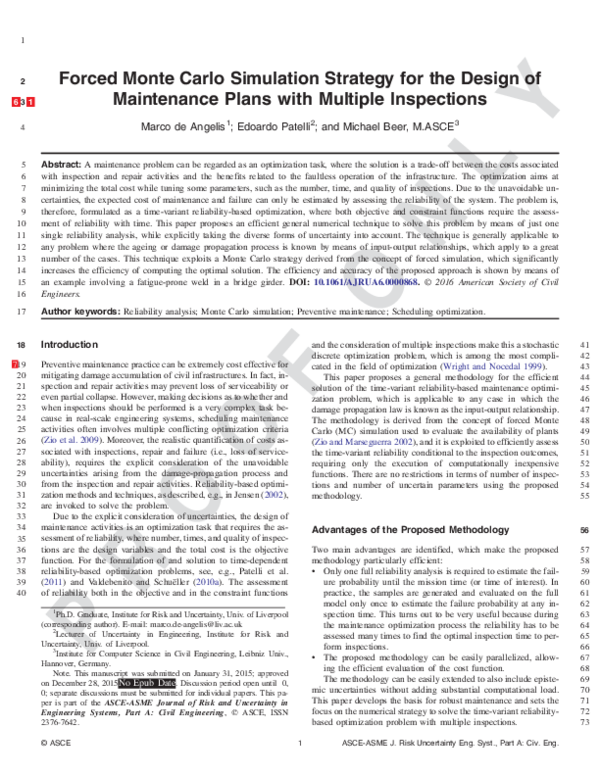 (PDF) Forced Monte Carlo Simulation Strategy for the Design of ...