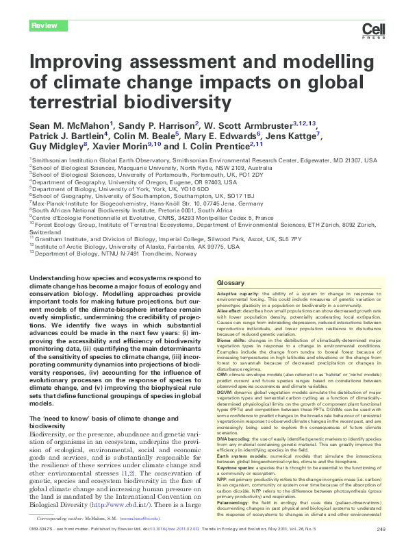 Global Biodiversity Assessment Pdf