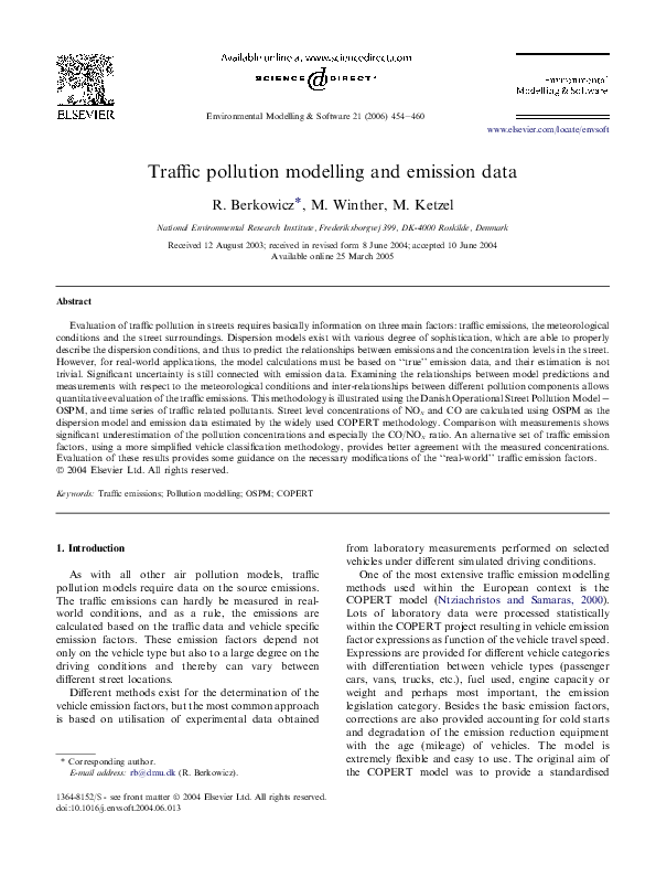 Air pollution essay image