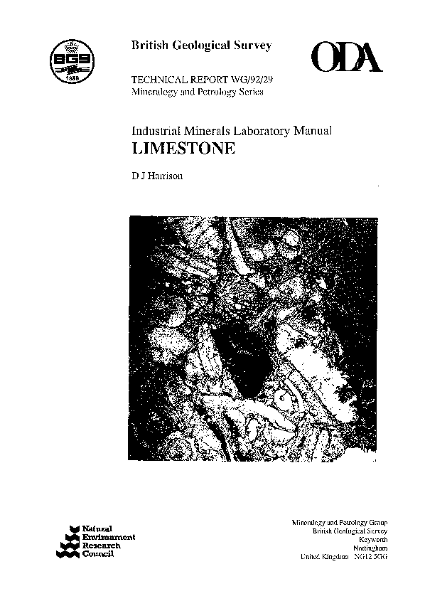(PDF) Limestone