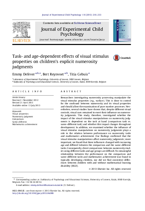 (PDF) Task- and age-dependent effects of visual stimulus properties on ...