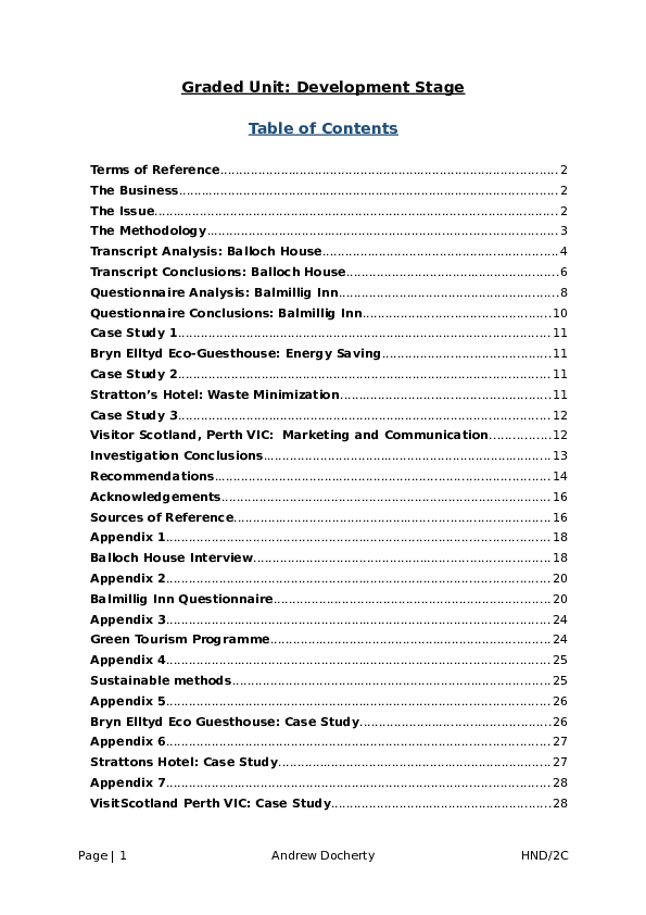 Graded unit development stage essay 07 image