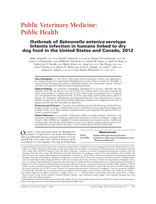 Salmonella outbreak essay picture