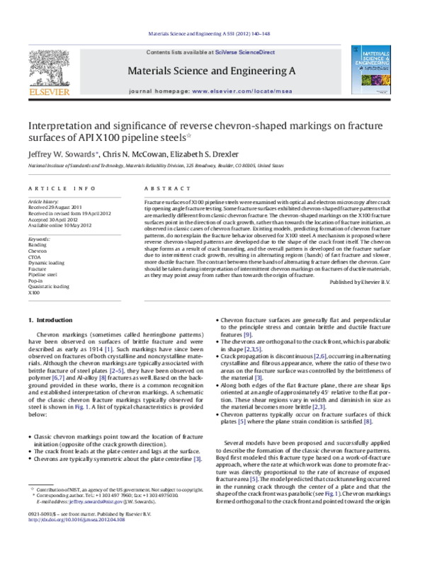 (PDF) Interpretation and significance of reverse chevron-shaped ...