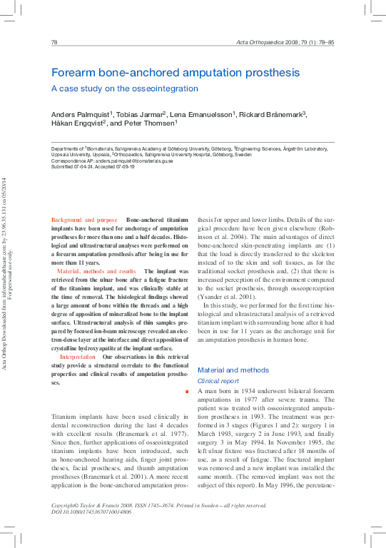 Amputation essay 05 image