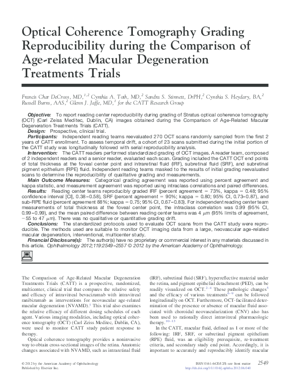 Treatment for dry macular degeneration picture