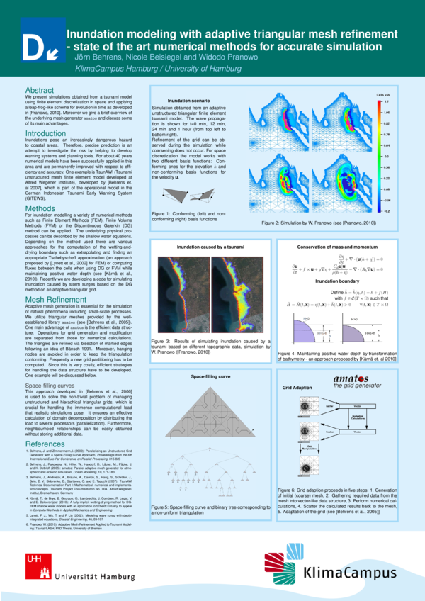 (PDF) Inundation modeling with adaptive triangular mesh refinement ...