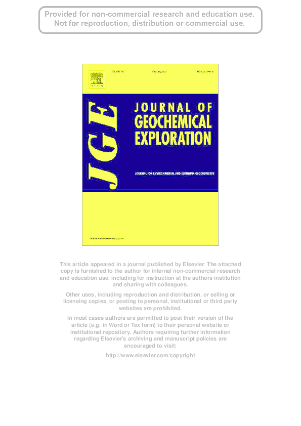 (PDF) Enrichment factor and geo-accumulation index of trace metals in ...