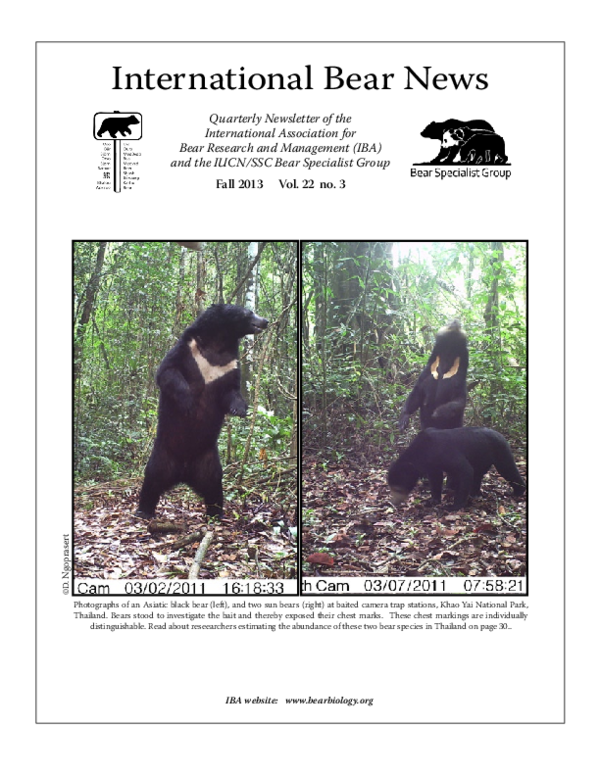 (PDF) Himalayan Brown Bear in Deosai National Park, Pakistan: Current