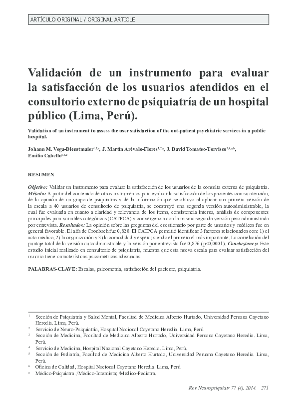 (PDF) Validation of an instrument to assess the user satisfaction of ...