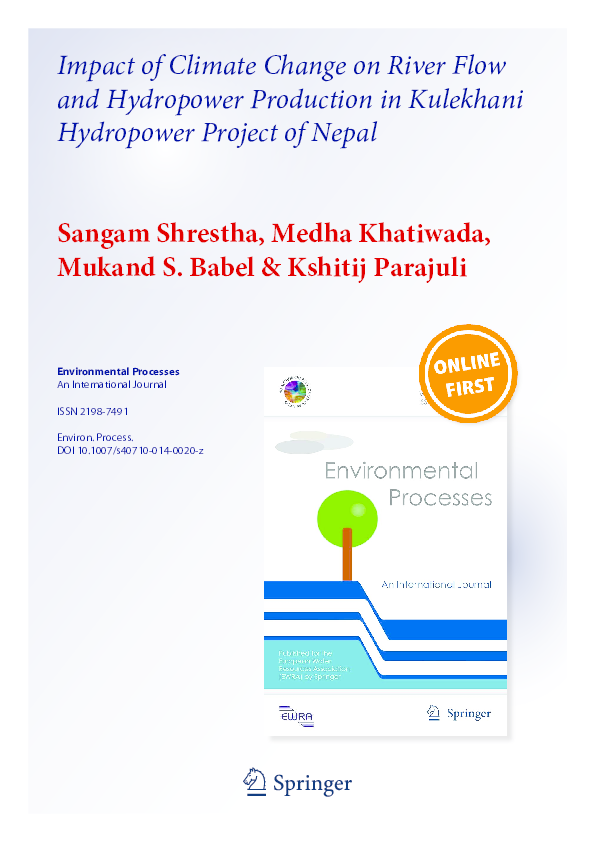 (PDF) Impact of Climate Change on River Flow and Hydropower Production ...