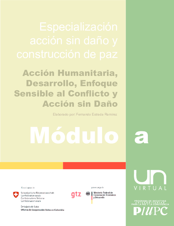 (PDF) Acción Humanitaria y Acción Sin