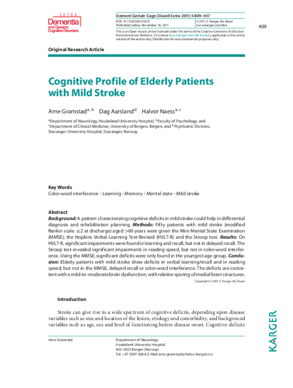 (PDF) Selfadministered Gerocognitive Examination (SAGE) David Beversdorf Academia.edu