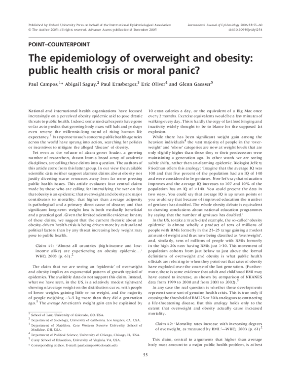 Being fat is ok paul campos essay 06 image