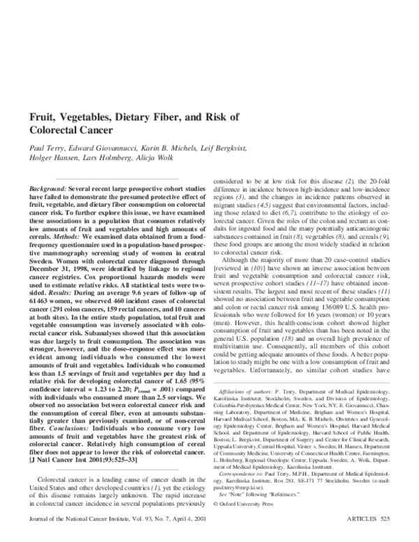 (PDF) An analysis of dietary fiber and fecal fiber components including