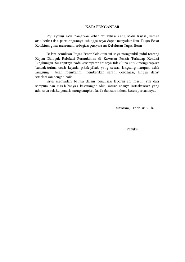 Contoh Kata Pengantar Makalah Kolokium Berkas Makalah Contoh Kata Pengantar Makalah Kolokium Berkas Makalah
