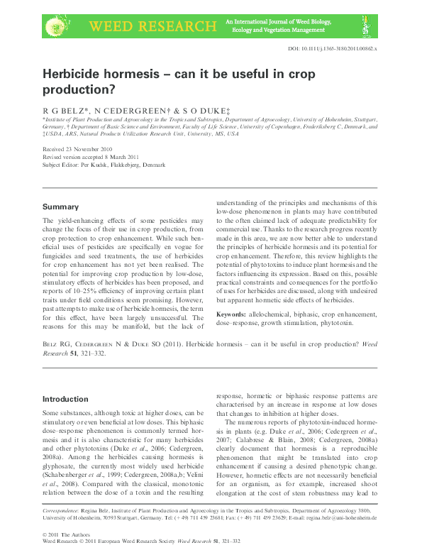 History of herbicides image