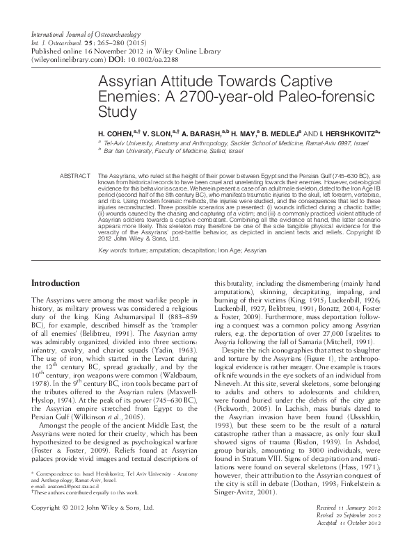 Something Assyrian domination of israel evidence suggest Share your Assyrian domination of israel evidence opinion