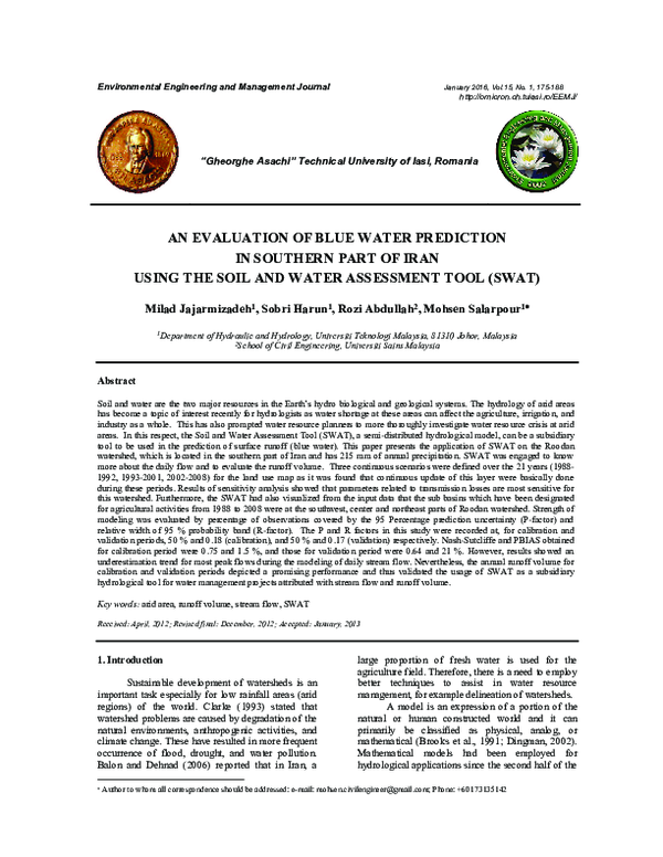 Environmental Engineering and Management Journal AN