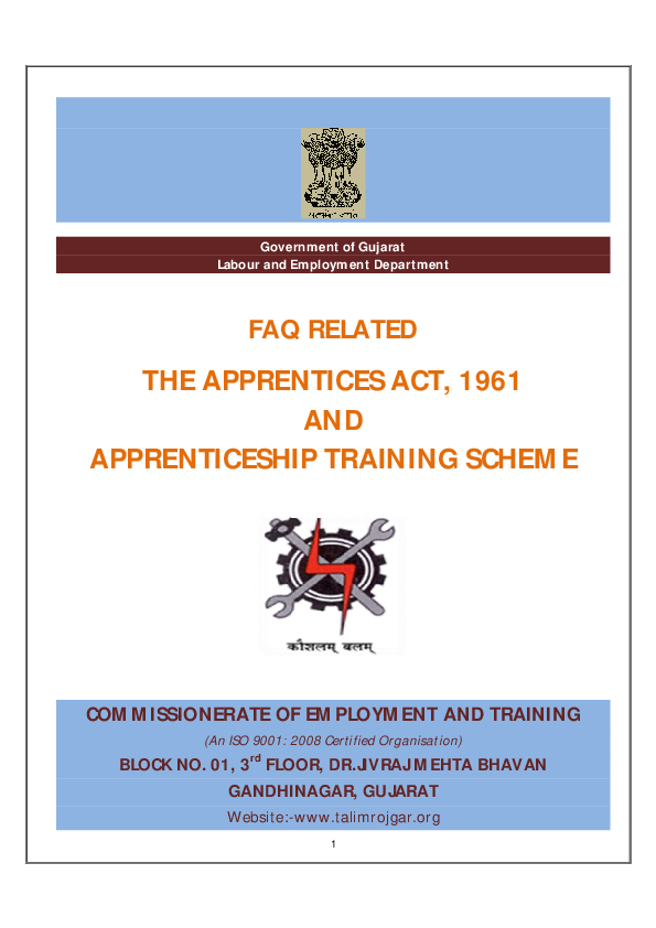  pdf government of gujarat labour and employment department faq