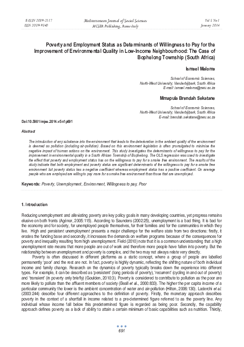 South africa poverty level picture